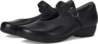 Dansko Fawna Womens Shoes Black : EU 42 (US Womens 11.5-12) Regular, Leather