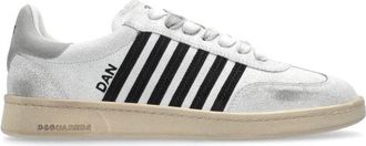 Dsquared2 Sneakers Boxer - Heren - Sneakers - Wit - 45 EU - Leer - Schoenen