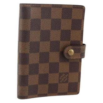 Louis Vuitton Pre-owned Accessories, female, Brown, Size: ONE SIZE Pre-owned Day Planner Cover