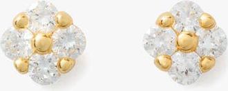 Kate Spade New York Kate Spade Fine Time To Shine Diamond Flower Studs