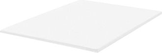 Beliani Beliani - Mattress Topper Pad pu Foam eu Super King Size 6ft Restful