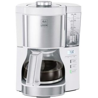 MELITTA Cafetiere Filtre - Melitta - Look V Timer 1025-07 - 1,25l - 10 Tasses - 1080 Watts