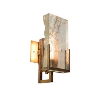 OEM Maramo - Aplique 300x150 Mm, 1xe14, Marr&oacute;n