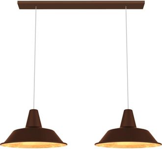 Lumicom Duna L&aacute;mpara De Techo Lineal Corten Hoja