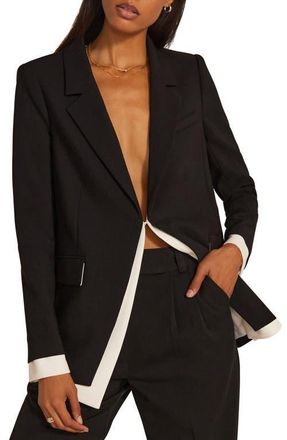 Favorite Daughter The Kelly Blazer in Black Multi at Nordstrom, Size X-Small