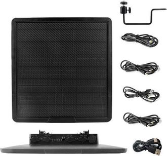 OEM Panel Solar Port&aacute;til De 20 W Para Cargar C&aacute;maras Y Luces - Resistente Al Agua Y Compacto