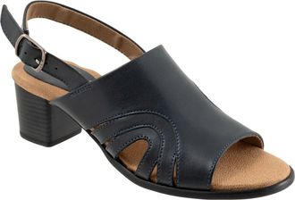 Trotters Mariam Slingback Sandal in Navy at Nordstrom, Size 10.5