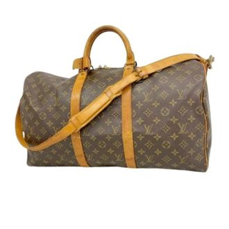 Louis Vuitton Pre-owned Weekend Bags, unisex, Brown, Size: ONE SIZE Pre-owned Boston Bag
