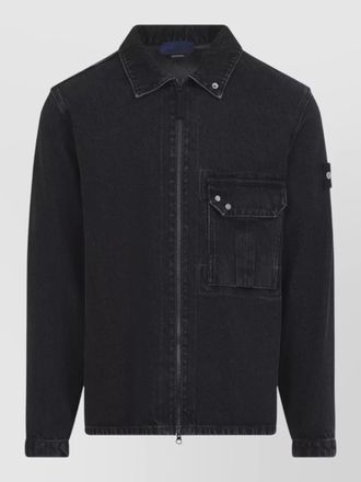 Stone Island denim shirt jacket