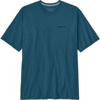 Patagonia P-6 Logo Responsibili-Tee T-Shirt f&uuml;r Herren | blau