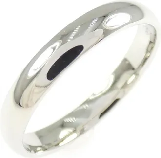 Van Cleef & Arpels Platinum 950 Band Ring (Pre-Owned)