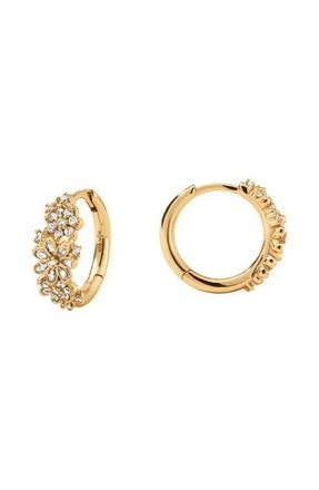 Made by Mary Flora Luxe Huggie Hoop Earrings in Gold Vermeil at Nordstrom