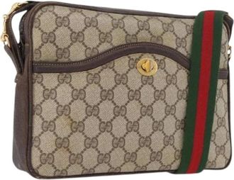 Gucci Pre-owned Cross Body Bags, female, Beige, Size: ONE SIZE Pre-owned Vintage Cross Body Bag