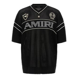 Amiri Mujer, Camisetas, Negro, Talla: M