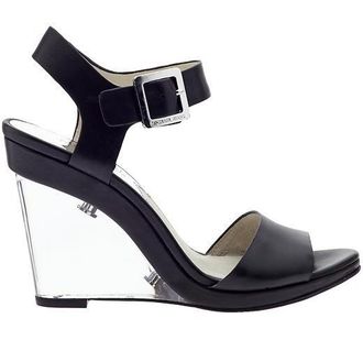 Michael Kors Michael Michael Kors Lana Clear-Wedge Sandals Size 39.5