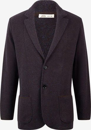 Maurizio Baldassari Schurwoll-Strickblazer
