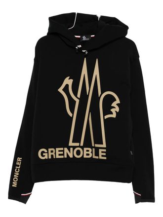 Moncler graphic hoodie - Nero