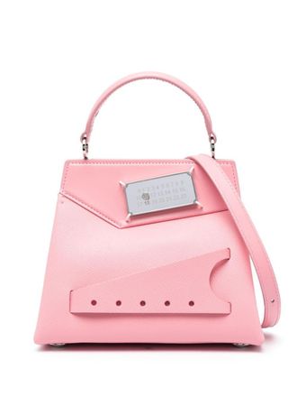 Maison Margiela Snatched leren schoudertas - Roze