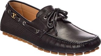 Valentino Leather Moccasin