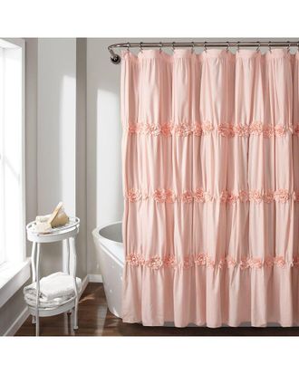 Lush D&eacute;cor Darla Shower Curtain