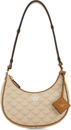 MCM Mcm Printed Canvas Small Himmel Shoulder Bag