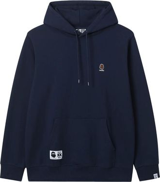 Fingercroxx Felpa con cappuccio e logo - Blu