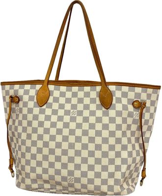 Louis Vuitton White Tote Bag (Pre-Owned)