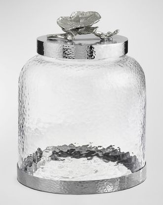 Michael Aram White Orchid Cookie Jar