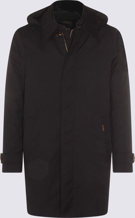 Moorer Dark Blue Elson Coat