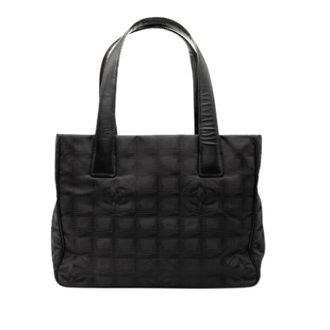 Chanel Pre-owned Tote Bags, female, Black, Size: ONE SIZE Pre-owned Nylon Tote