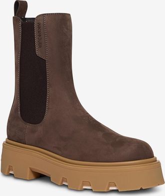 Moncler Nubuk-Chelseaboots Aurea