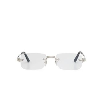 Cartier Glasses, male, Gray, Size: 54 MM Optical Frame