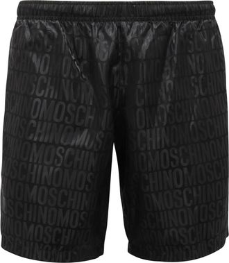 Moschino Badmode, Heren, Zwart, S, Beachwear