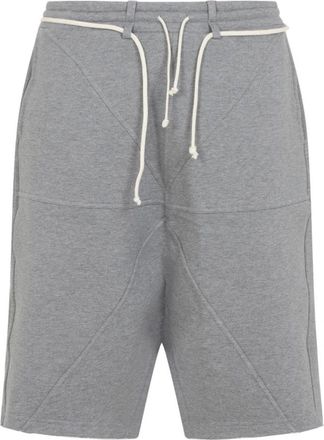 Mordecai Fleece Jogger Short - Heren - Korte Broeken - Grijs - S - Katoen - Korte Broeken
