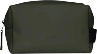 Rains Tassen, unisex, Groen, ONE Size, Polyester, Wash Bag Small