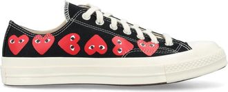 Converse Hart Print Lage Top Sneaker - Heren - Sneakers - Zwart - 41 1/2 EU - Schoenen