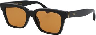 Retro Superfuture Sunglasses 9 I2 Blk