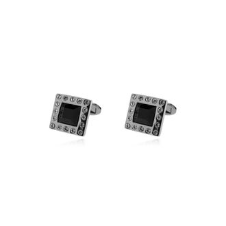 Dolce & Gabbana Accessoires, Heren, Grijs, ONE Size, Cufflinks