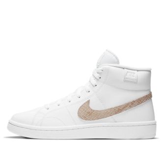Nike (WMNS) Nike Court Royale 2 Mid White Snakeskin Swoosh DD9666-100
