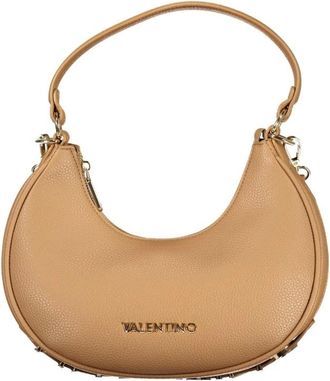 Mario Valentino Tassen, Dames, Bruin, ONE Size, Polyester, Chain Shoulder Bag