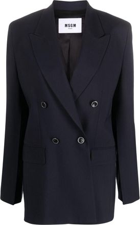 ボトムスその他 Msgm Coarse Wrap Blazer MSGM Coarse Wrap Blazer | Pink | FARFETCH SG