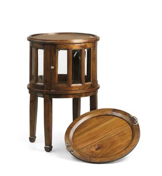 Moycor Licorera de madera marr&oacute;n d. 50 cm