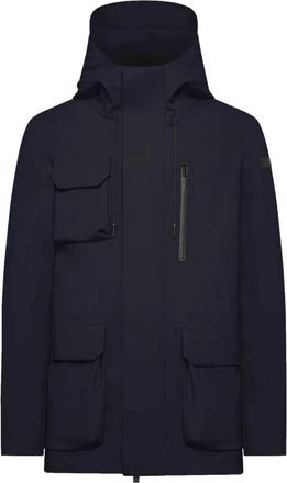 Roberto Ricci Design Winter Field Jacket - Heren - Zomerjassen - Blauw - M - Polyester - Jassen
