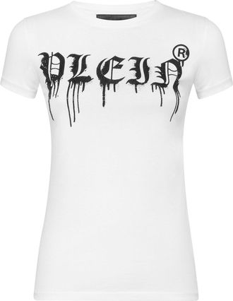 Philipp Plein T-shirt Round Neck SS Gothic Plein