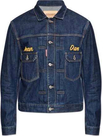 Dsquared2 Denim Jacket - Heren - Spijkerjassen - Blauw - M - Denim - Jassen