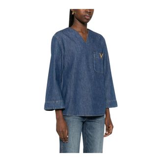Valentino Garavani Donna, Camicette, Blu, S, new