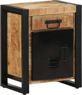 vidaXL Mesita de noche madera maciza de mango 40x30x50 cm Vidaxl