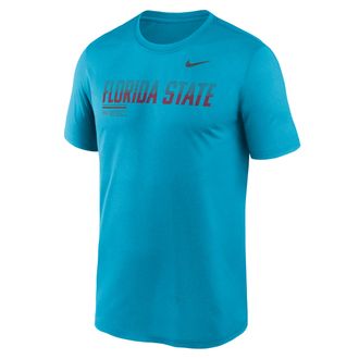 Nike Florida State Sideline Legend Nike Mens Dri-FIT College T-Shirt in Blue | 02TI4KBFTN-7SB