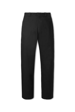 Cherry Los Angeles Straight-Leg Cotton-Twill Chinos