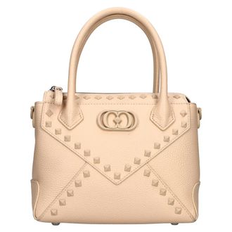 La Carrie Tassen.. Beige - Dames - Handtassen - Beige - ONE Size - Leer - Tassen